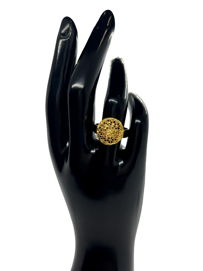 Sun flower Xaftan Kaftan Accessoire Set Halskette Ohrringe Ring Armband