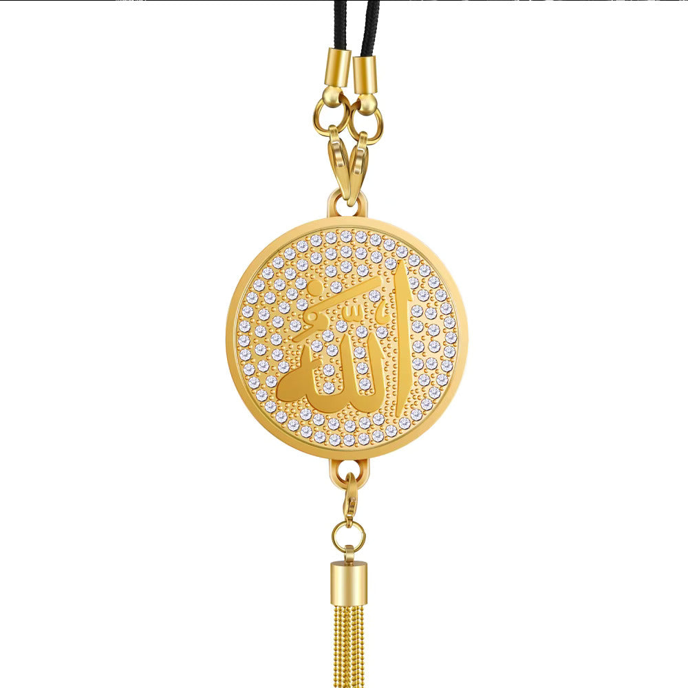 Islam Auto Spiegel - Anhänger – Gold & Silber