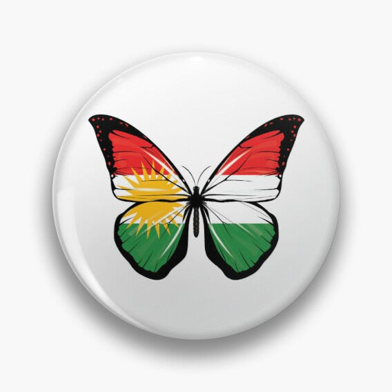 Kurdistan - Ansteckbuttons Kurdish Fanshop