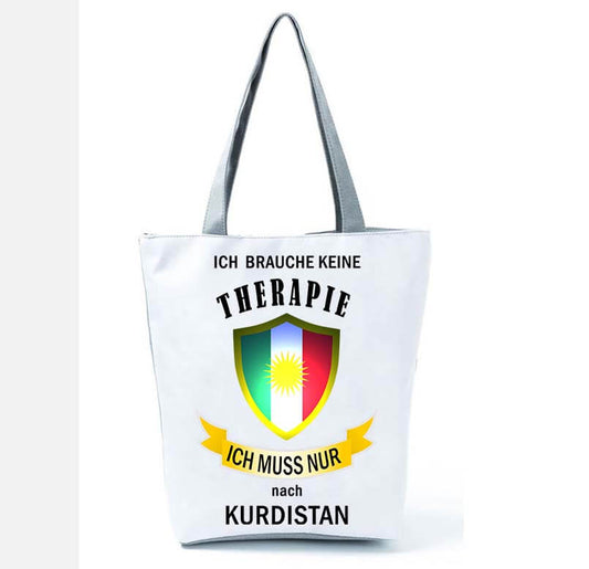 "Ich brauche keine Therapie" - Kurdistan Handtasche