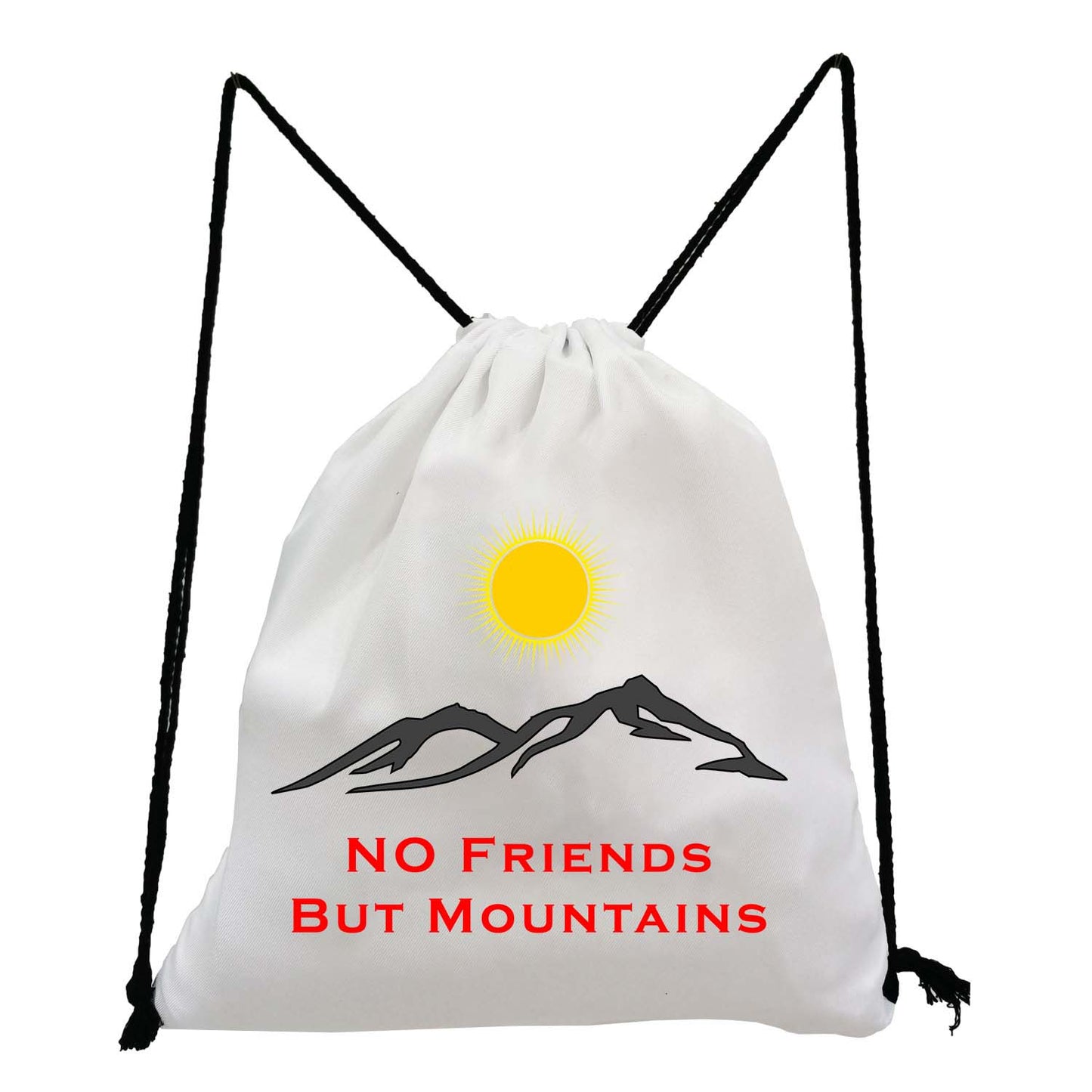 "No Friends But Mountains" - Kurdistan Rucksack / Tasche Kurdish Fanshop