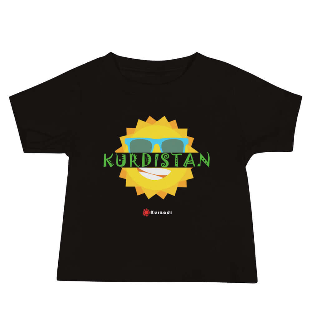 Kurdistan Sun - T-Shirt für Baby / Kinder 6-24 Monate Kurdish Fanshop