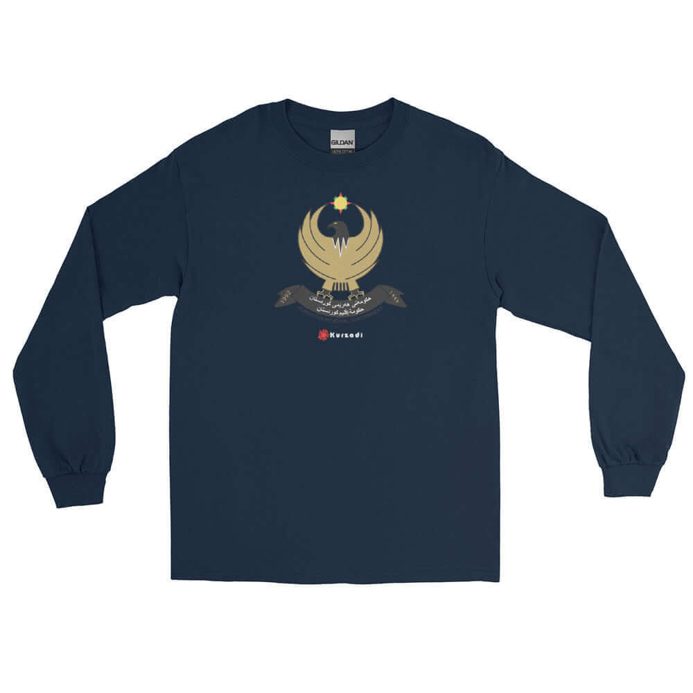 Autonome Region Kurdistan Emblem - Langarmshirt / Pullover Kurdish Fanshop