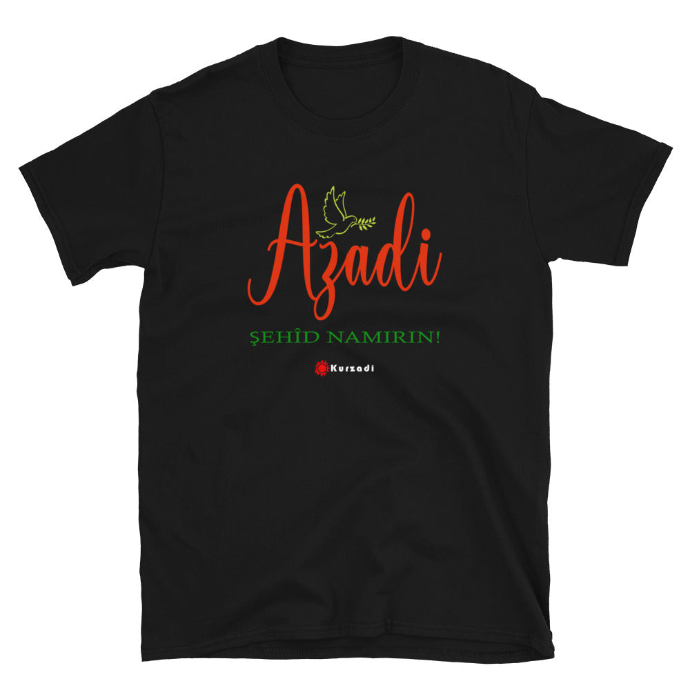 Azadi - Sehid Namirin - T-Shirt Kurdish Fanshop
