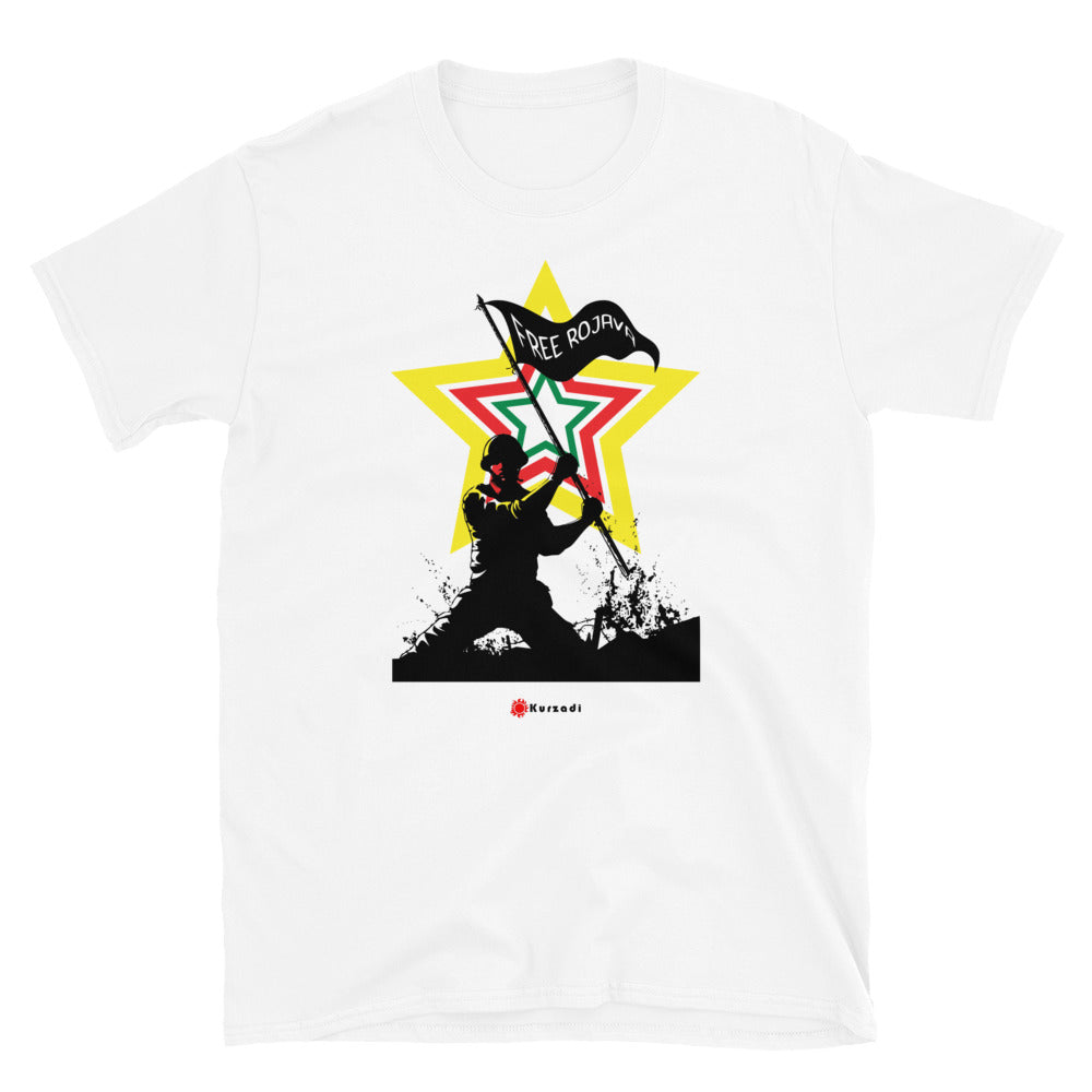 Freedom Rojava - T-Shirt Kurdish Fanshop