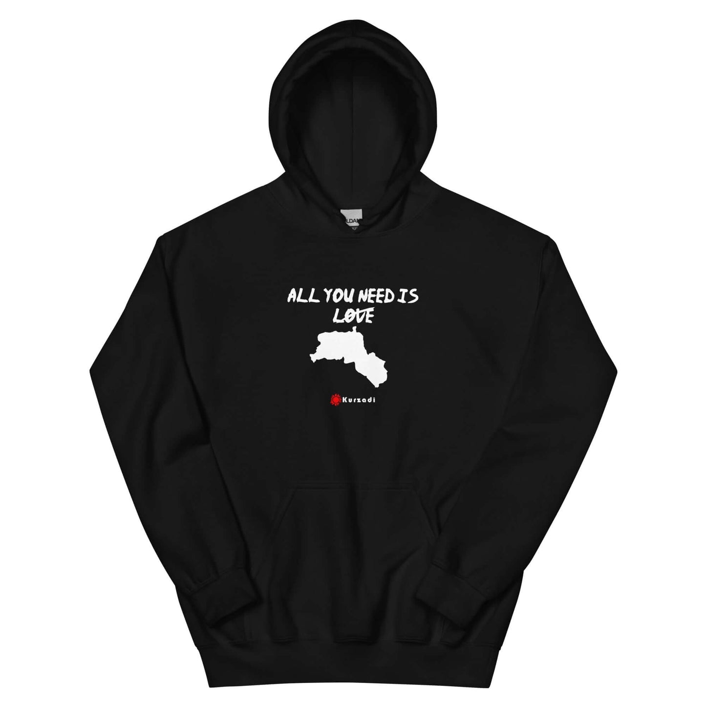 All You Need Is Love - Kurdistan Kapuzenpullover / Hoodie Kurdish Fanshop