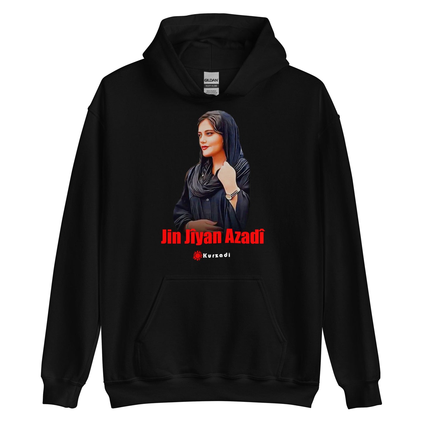 Jin Jîyan Azadî - Hoodie Kurdish Fanshop