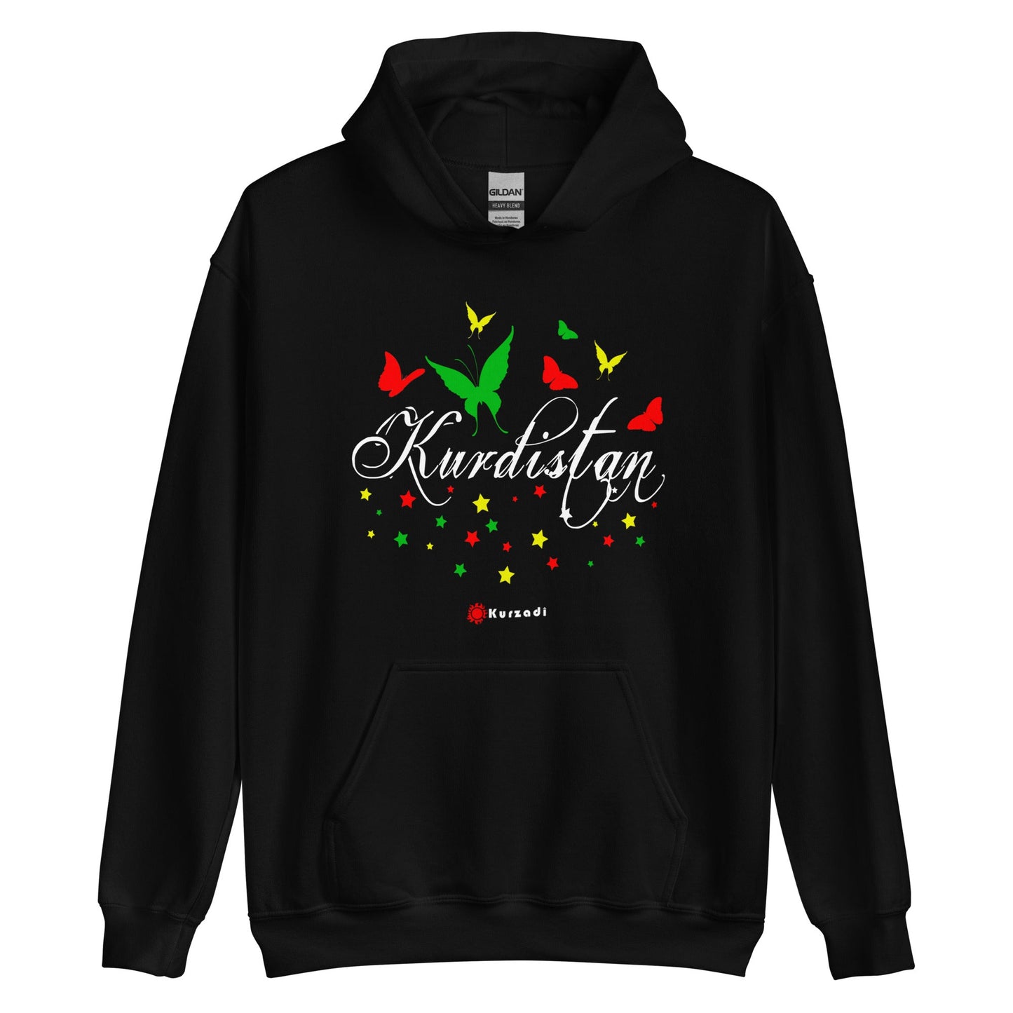 Kurdistan Butterfly - Hoodie Kurdish Fanshop