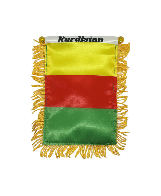 Kurdistan Fahne / Flagge für Auto