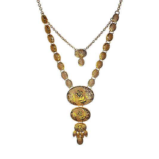 Xaftan Kaftan Accessoire Set Halskette Ohrringe Ring Armband