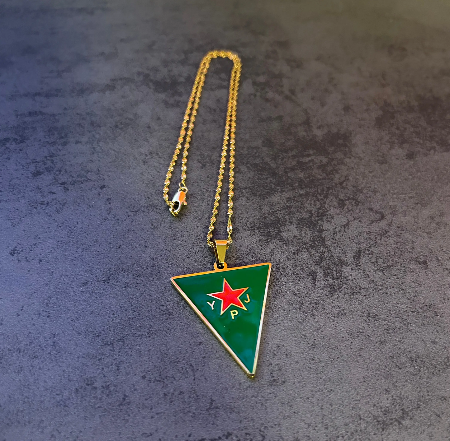 Kurdischer YPG / YPJ Kette und Anhänger Kurdish Fanshop