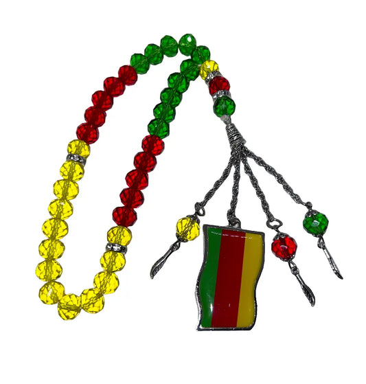 Kurdisches Flaggen-Tasbih Kurdish Fanshop