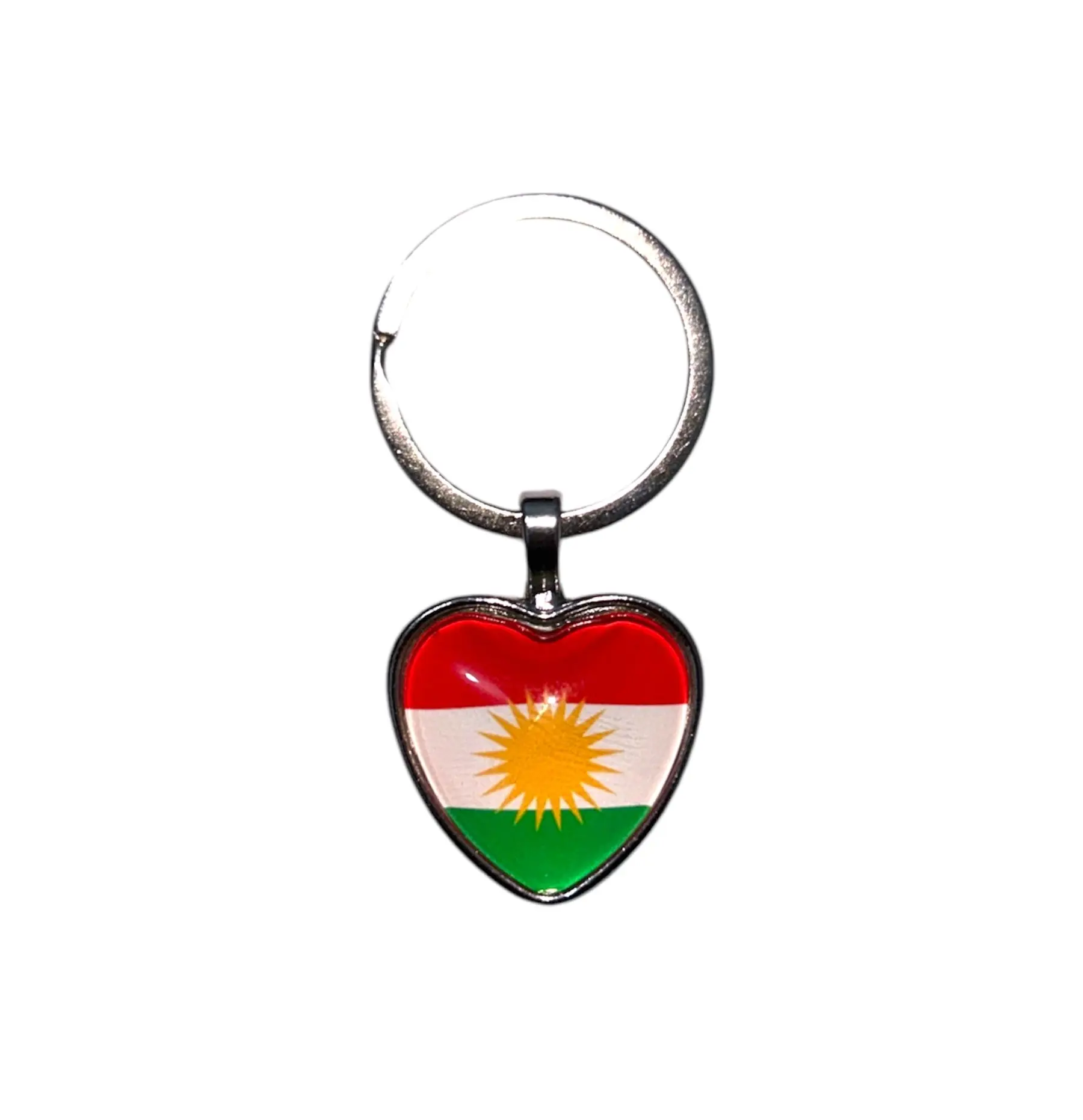 Kurdistan Anhänger für Schlüsselbund Kurdish Fanshop