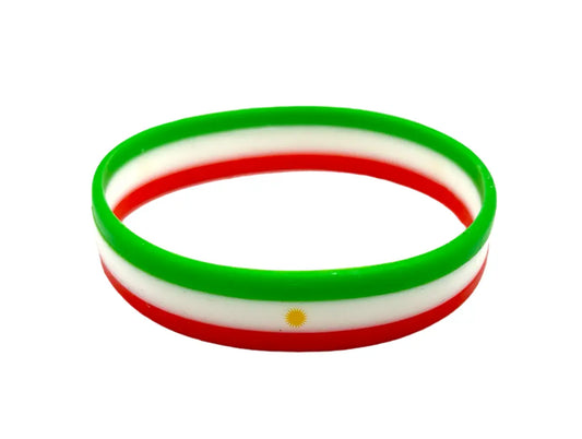 Kurdistan Rojava Flagge - Armband Kurdish Fanshop