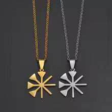 Luxuriöse Halskette mit Sternsymbol – zeitloses Design Kurdish Fanshop