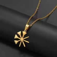 Luxuriöse Halskette mit Sternsymbol – zeitloses Design Kurdish Fanshop