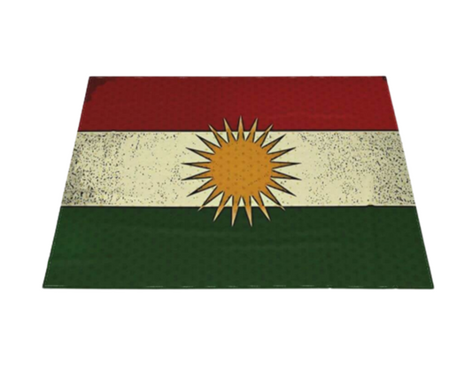 Kurdistan Flagge - Decke zum Wärmen oder als Dekoration