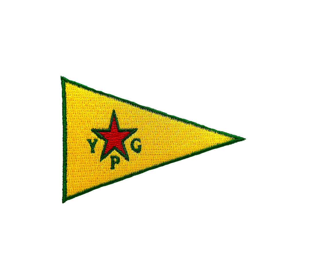 YPG / YPJ Kurdistan Flagge - Patch / Aufnäher zum Anbringen