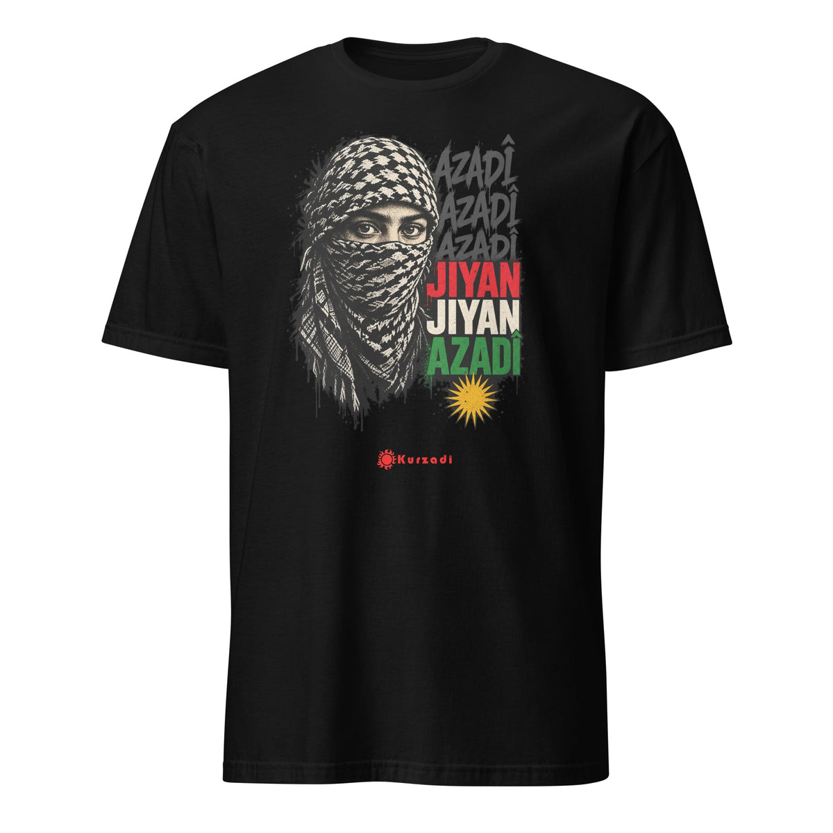 Jin Jiyan Azadi - T-Shirt Kurdish Fanshop
