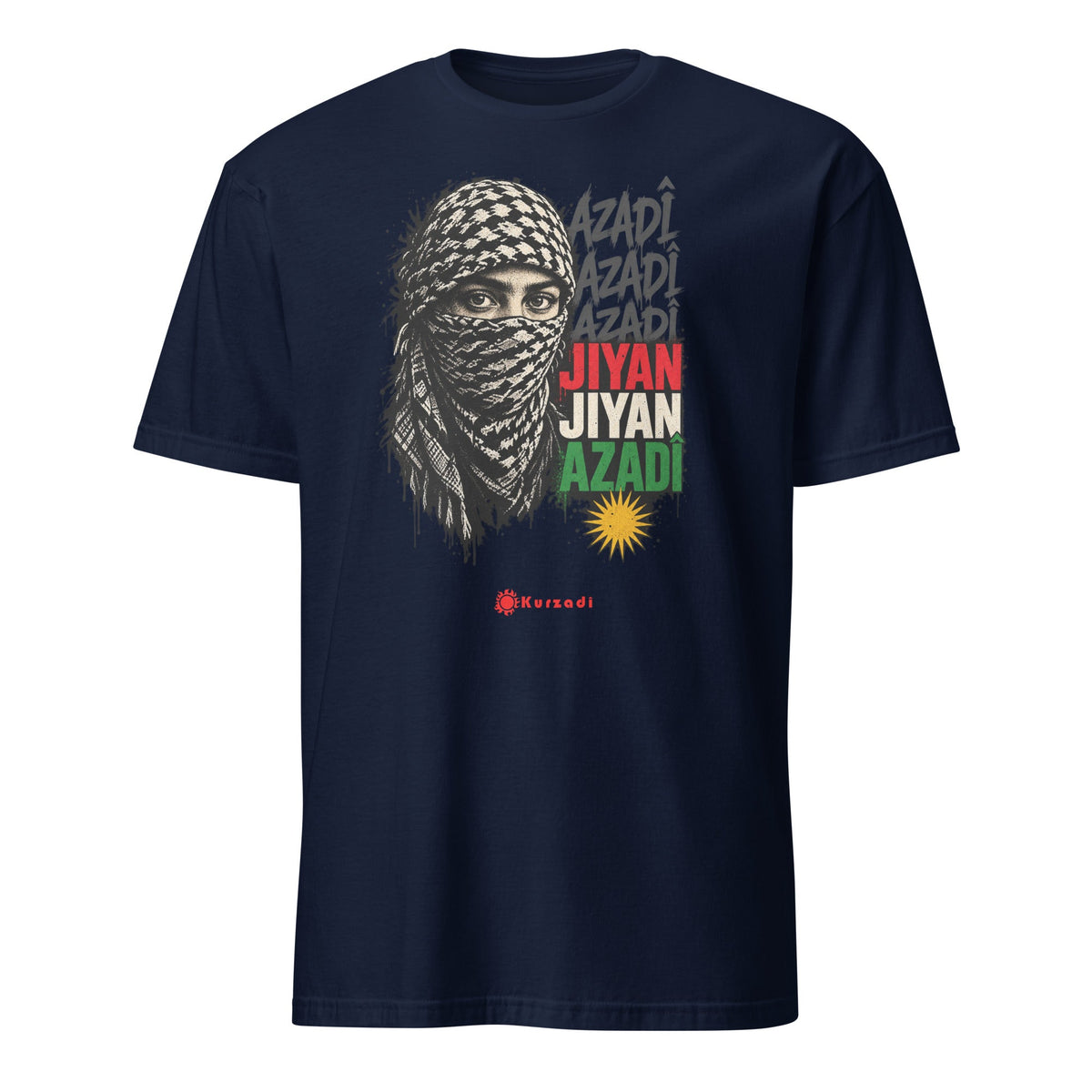 Jin Jiyan Azadi - T-Shirt Kurdish Fanshop