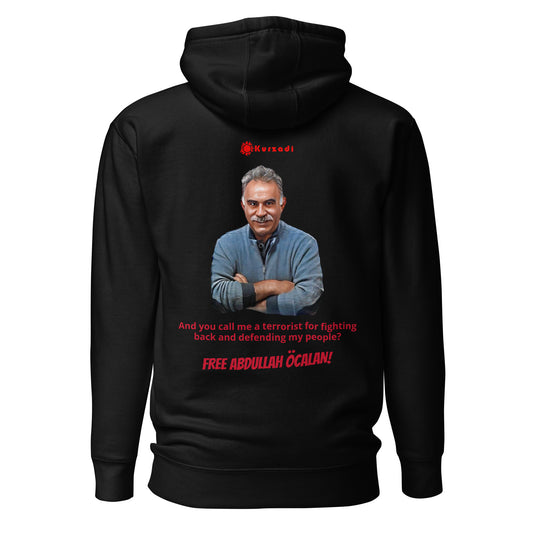 Hoodie Liberté pour Abdullah Öcalan