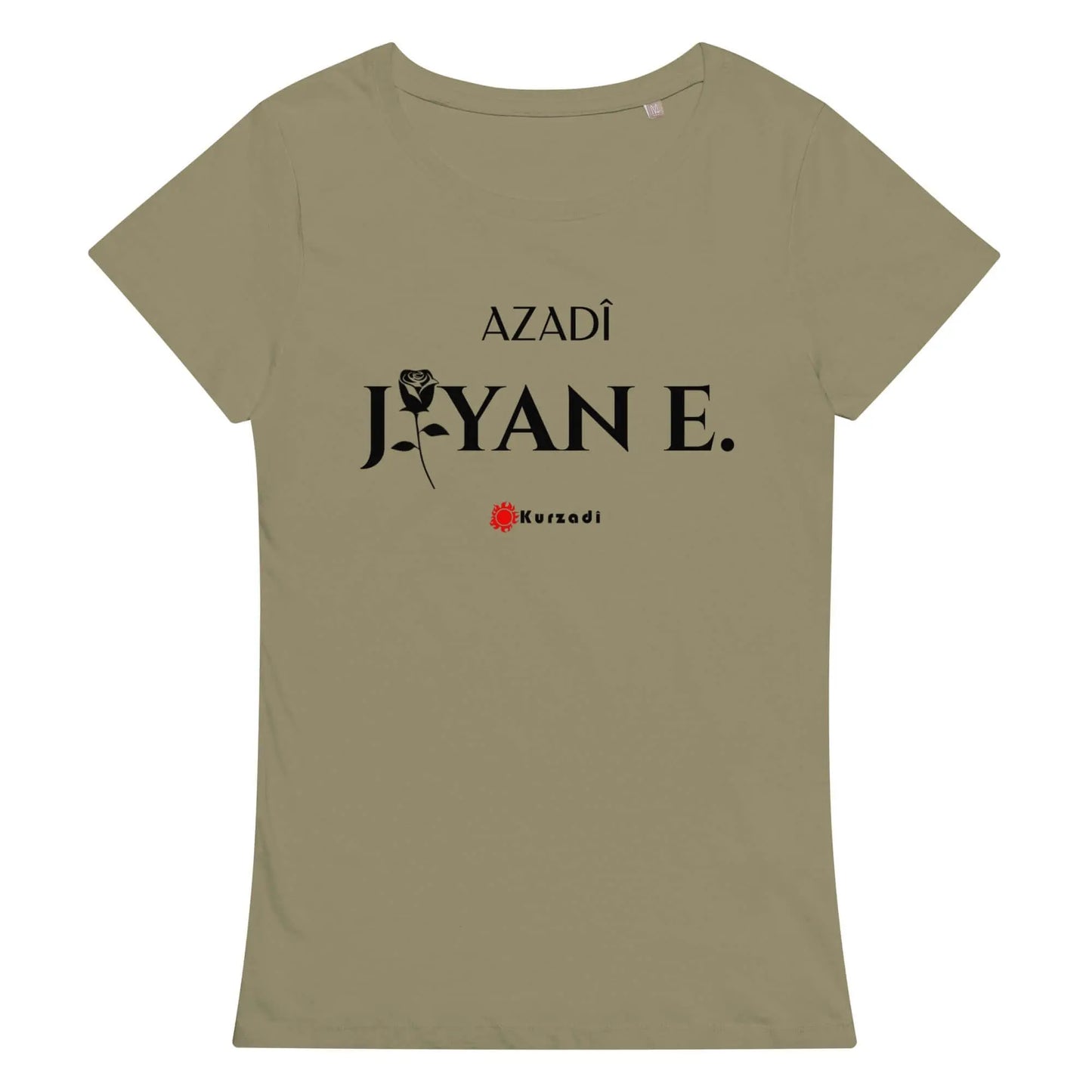 Azadi Jiyan e - Kurzärmliges T-Shirt Kurdish Fanshop