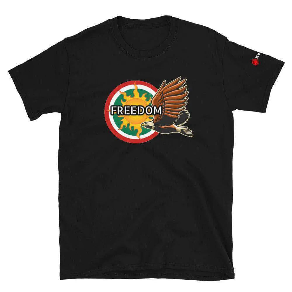 Fliegender Freiheitsadler - Tshirt Kurdish Fanshop