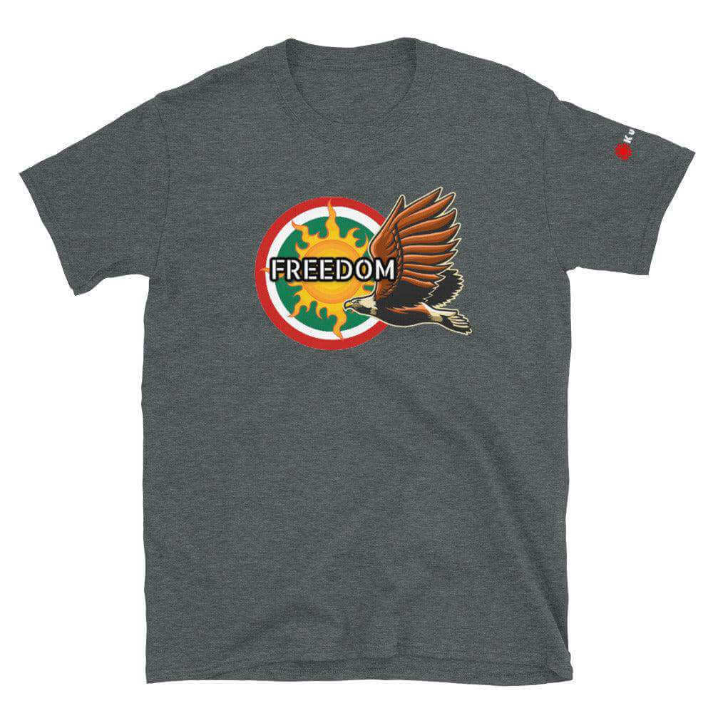 Fliegender Freiheitsadler - Tshirt Kurdish Fanshop