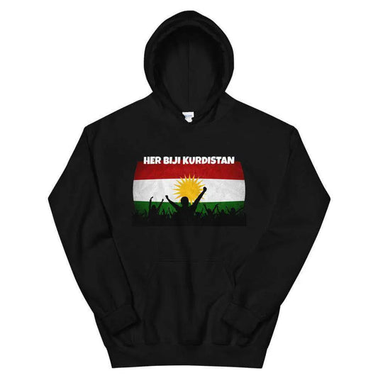 "Her Biji Kurdistan" - Hoodie Kurdish Fanshop