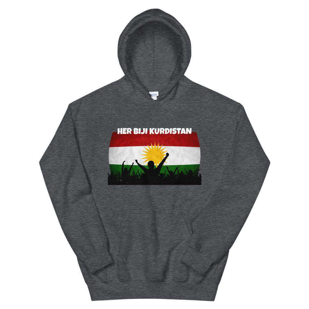 "Her Biji Kurdistan" - Hoodie Kurdish Fanshop