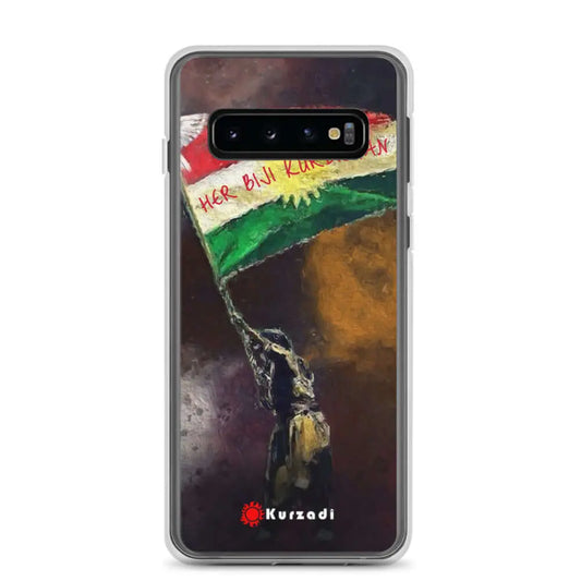 "Her Biji Kurdistan" -  Samsung Handyhülle / Schutzhülle / Cover Kurdish Fanshop