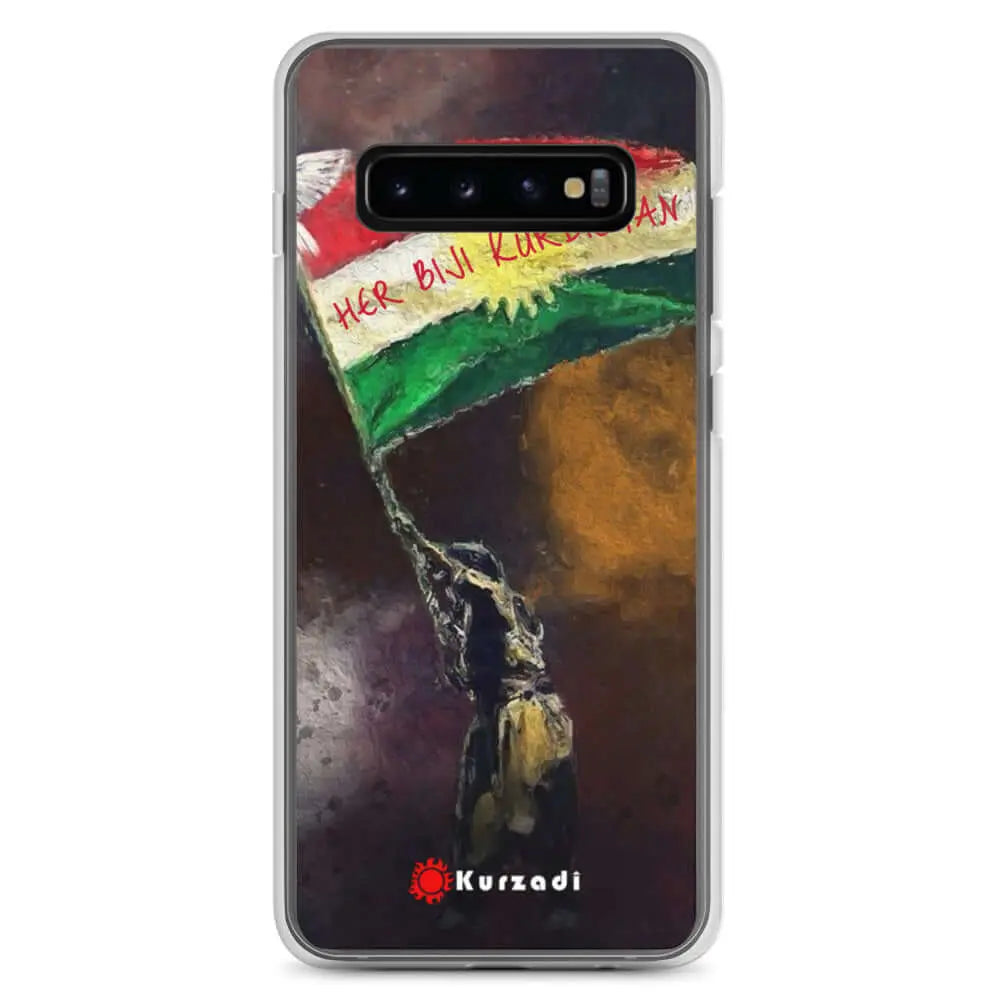 "Her Biji Kurdistan" -  Samsung Handyhülle / Schutzhülle / Cover Kurdish Fanshop