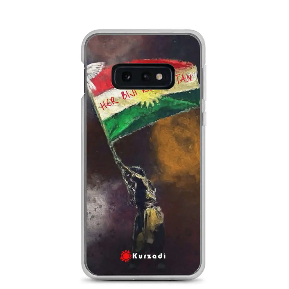"Her Biji Kurdistan" -  Samsung Handyhülle / Schutzhülle / Cover Kurdish Fanshop