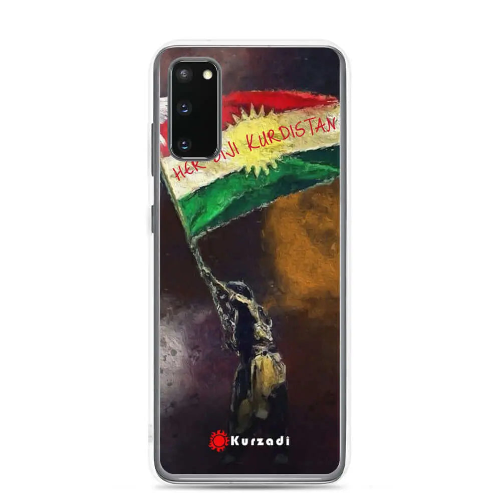 "Her Biji Kurdistan" -  Samsung Handyhülle / Schutzhülle / Cover Kurdish Fanshop