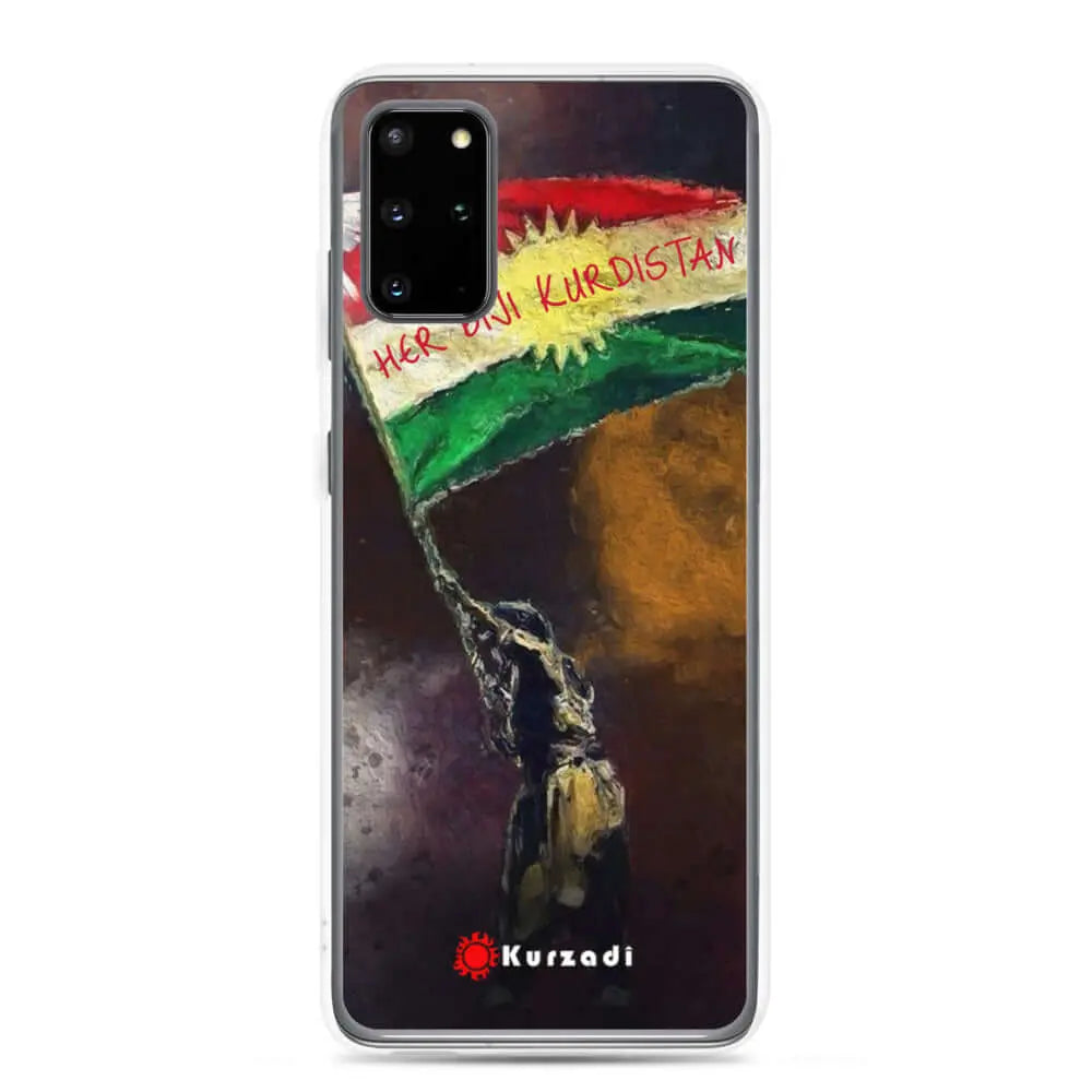 "Her Biji Kurdistan" -  Samsung Handyhülle / Schutzhülle / Cover Kurdish Fanshop