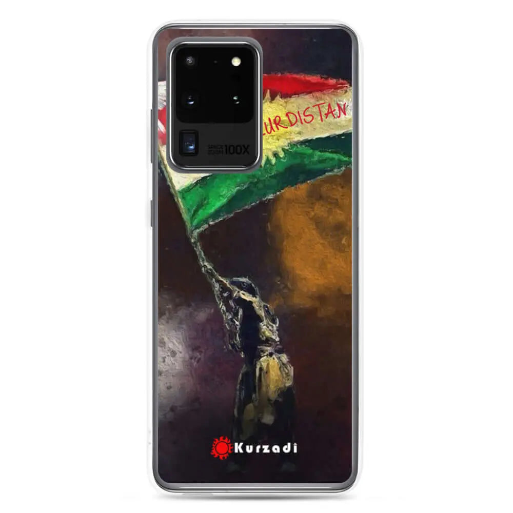 "Her Biji Kurdistan" -  Samsung Handyhülle / Schutzhülle / Cover Kurdish Fanshop