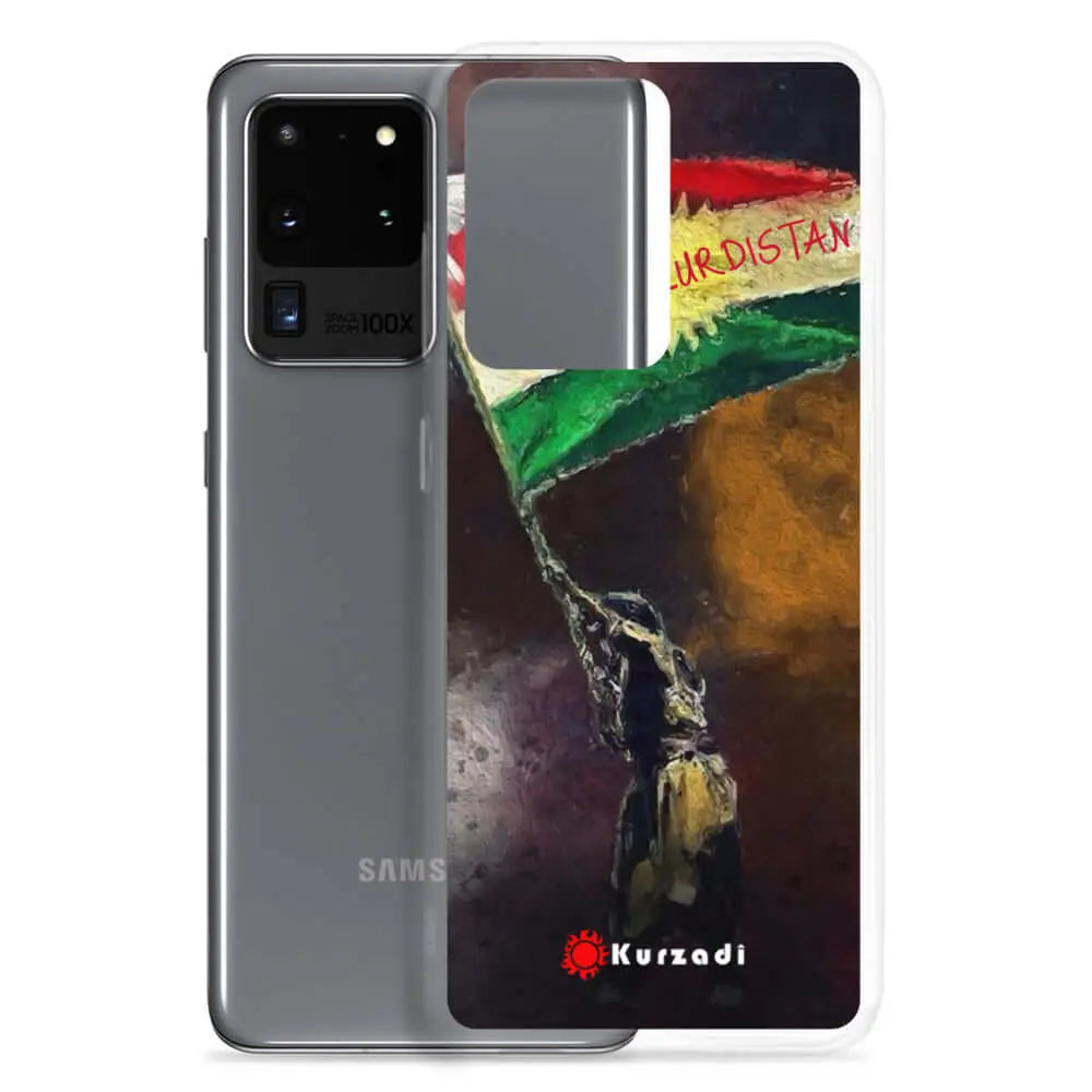 "Her Biji Kurdistan" -  Samsung Handyhülle / Schutzhülle / Cover Kurdish Fanshop