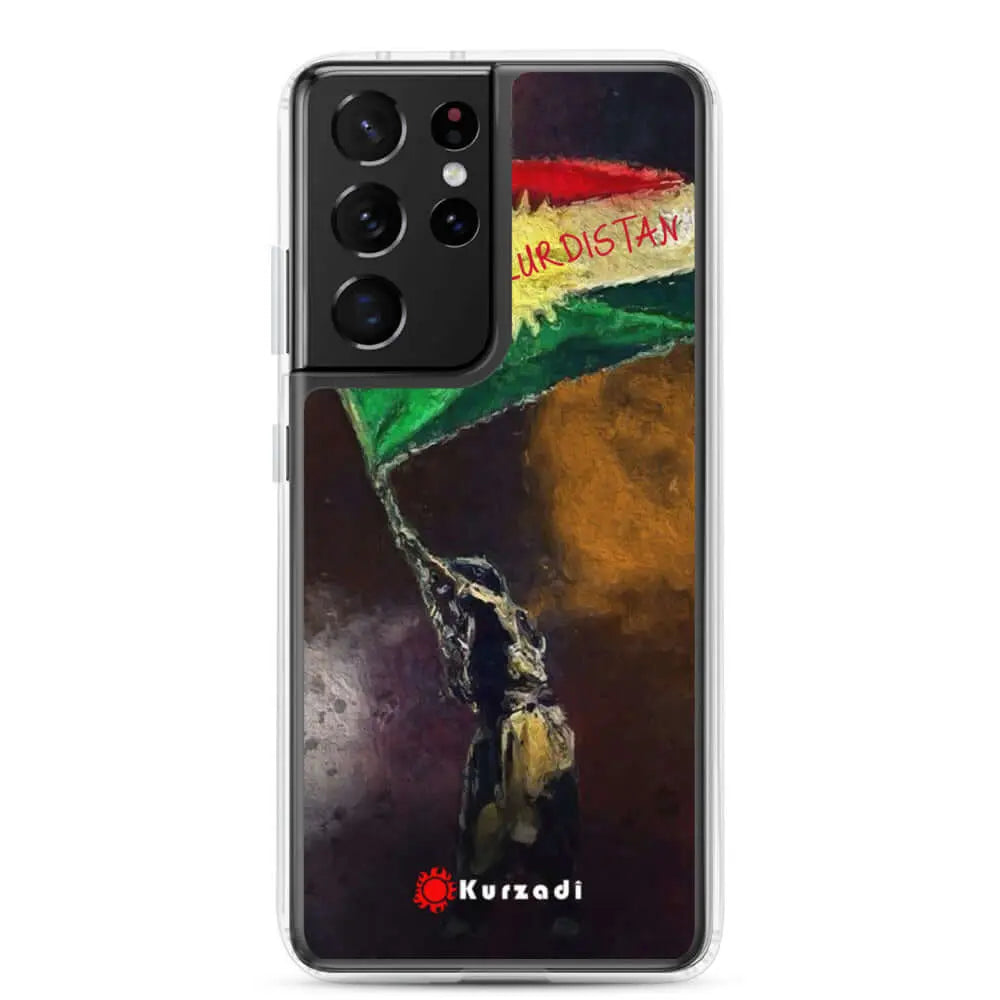 "Her Biji Kurdistan" -  Samsung Handyhülle / Schutzhülle / Cover Kurdish Fanshop