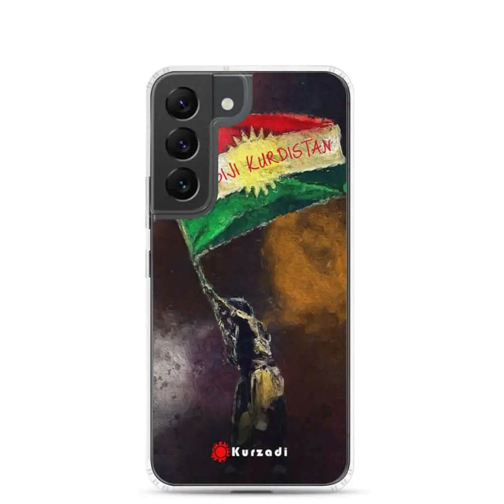 "Her Biji Kurdistan" -  Samsung Handyhülle / Schutzhülle / Cover Kurdish Fanshop