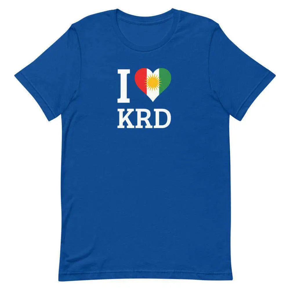 I love Kurdistan - Tshirt Kurdish Fanshop