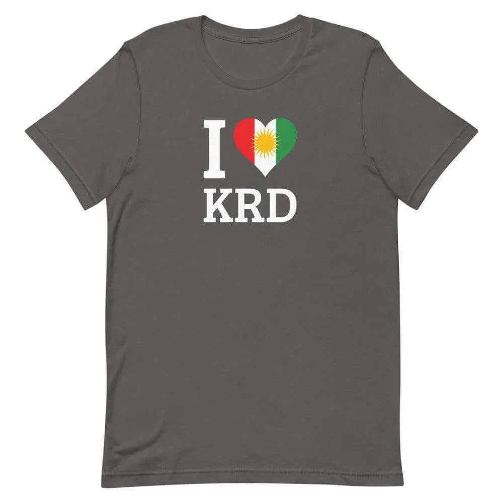 I love Kurdistan - Tshirt Kurdish Fanshop
