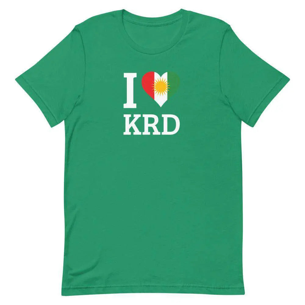 I love Kurdistan - Tshirt Kurdish Fanshop