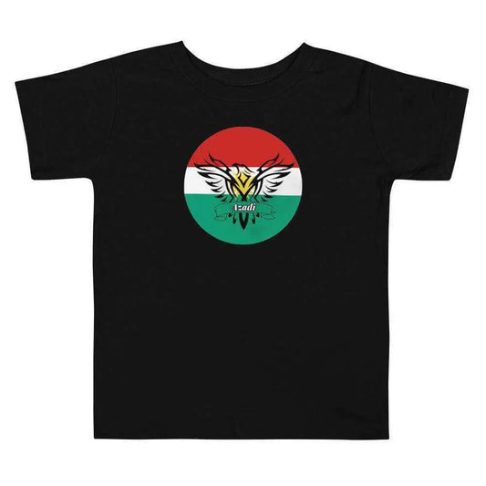 Kurdischer Freiheitsadler Emblem - Kinder T-Shirt Kurzadî