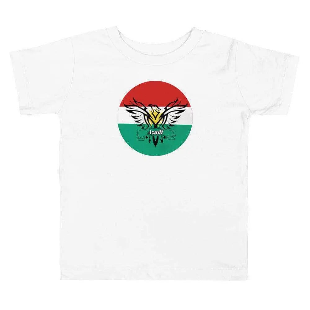 Kurdischer Freiheitsadler Emblem - Kinder T-Shirt Kurzadî