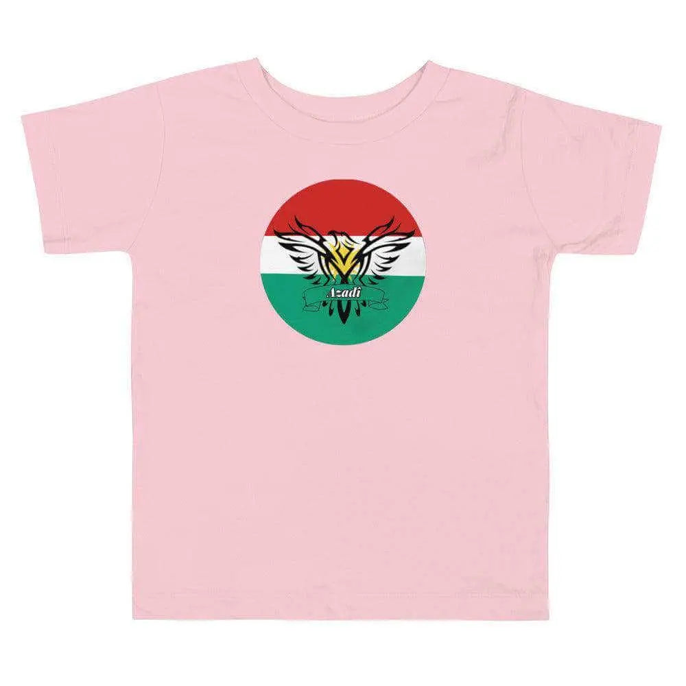 Kurdischer Freiheitsadler Emblem - Kinder T-Shirt Kurzadî