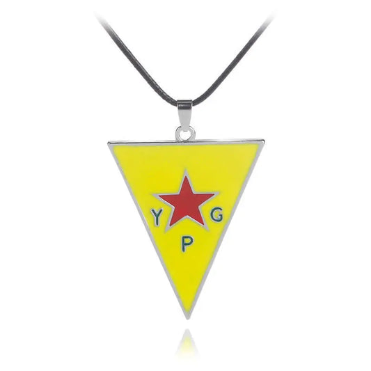 Kurdischer YPG / YPJ Kette und Anhänger Kurdish Fanshop