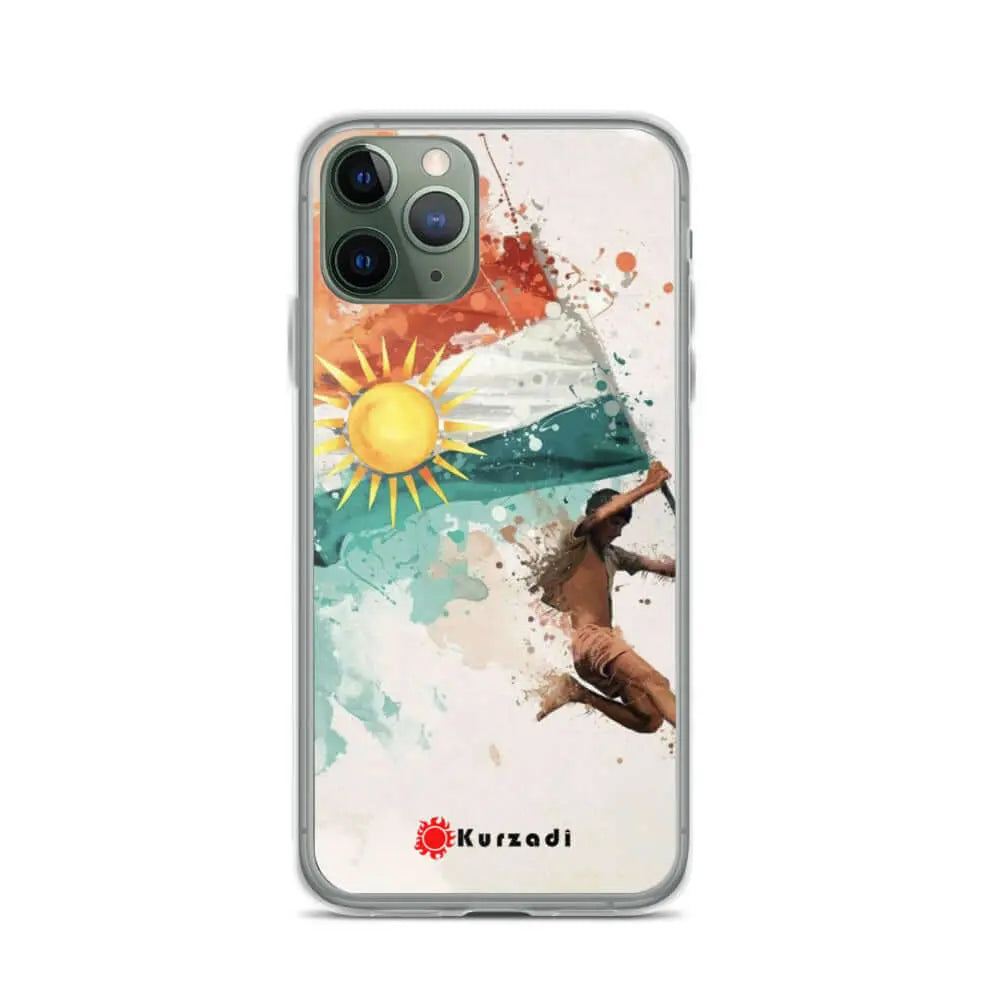 Kurdistan Flag Art - iPhone Case / Schutzhülle / Handy Cover Kurdish Fanshop