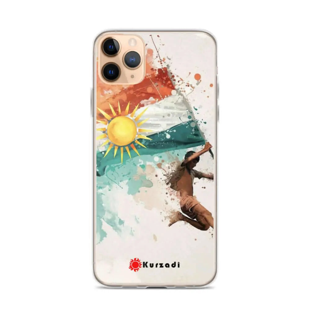 Kurdistan Flag Art - iPhone Case / Schutzhülle / Handy Cover Kurdish Fanshop