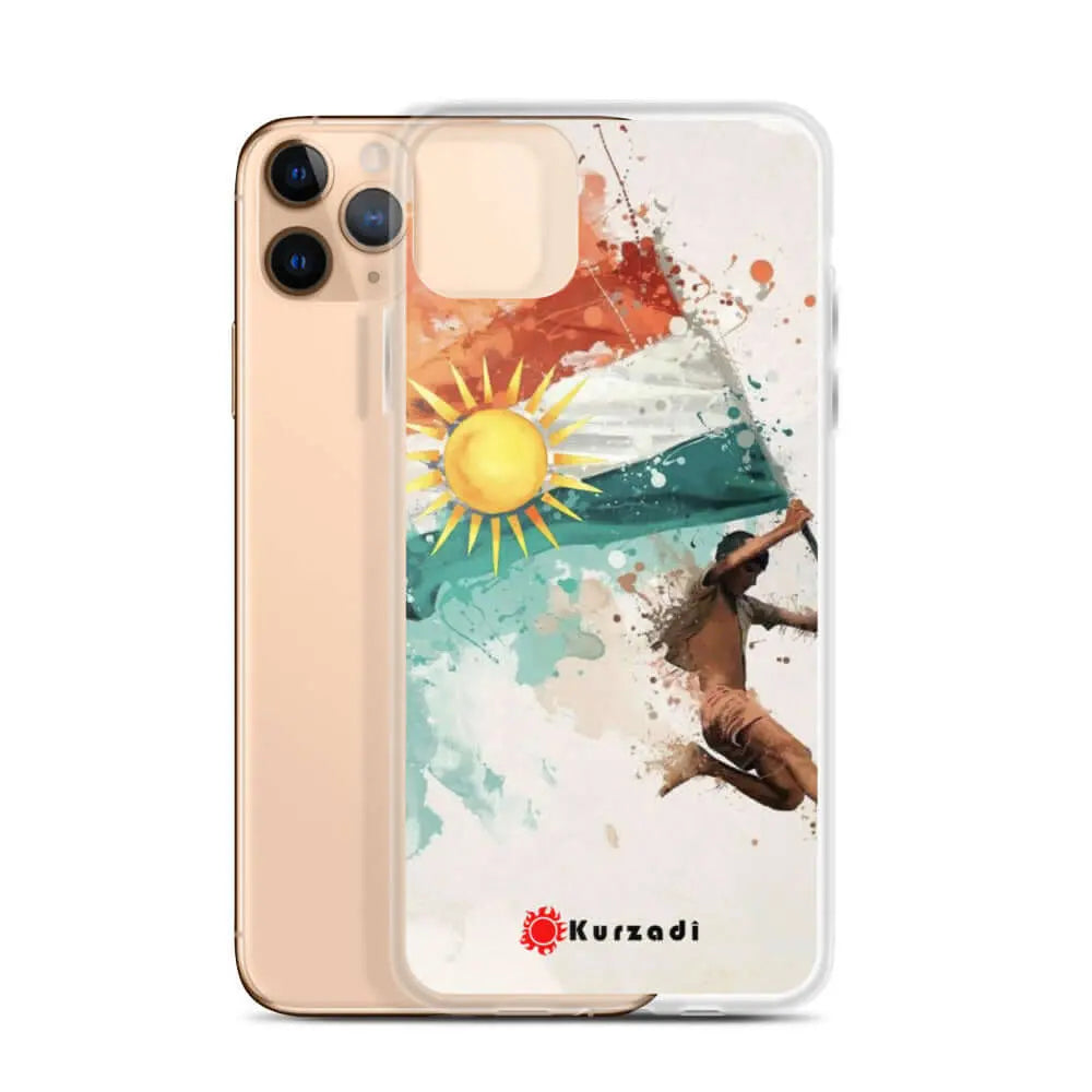 Kurdistan Flag Art - iPhone Case / Schutzhülle / Handy Cover Kurdish Fanshop