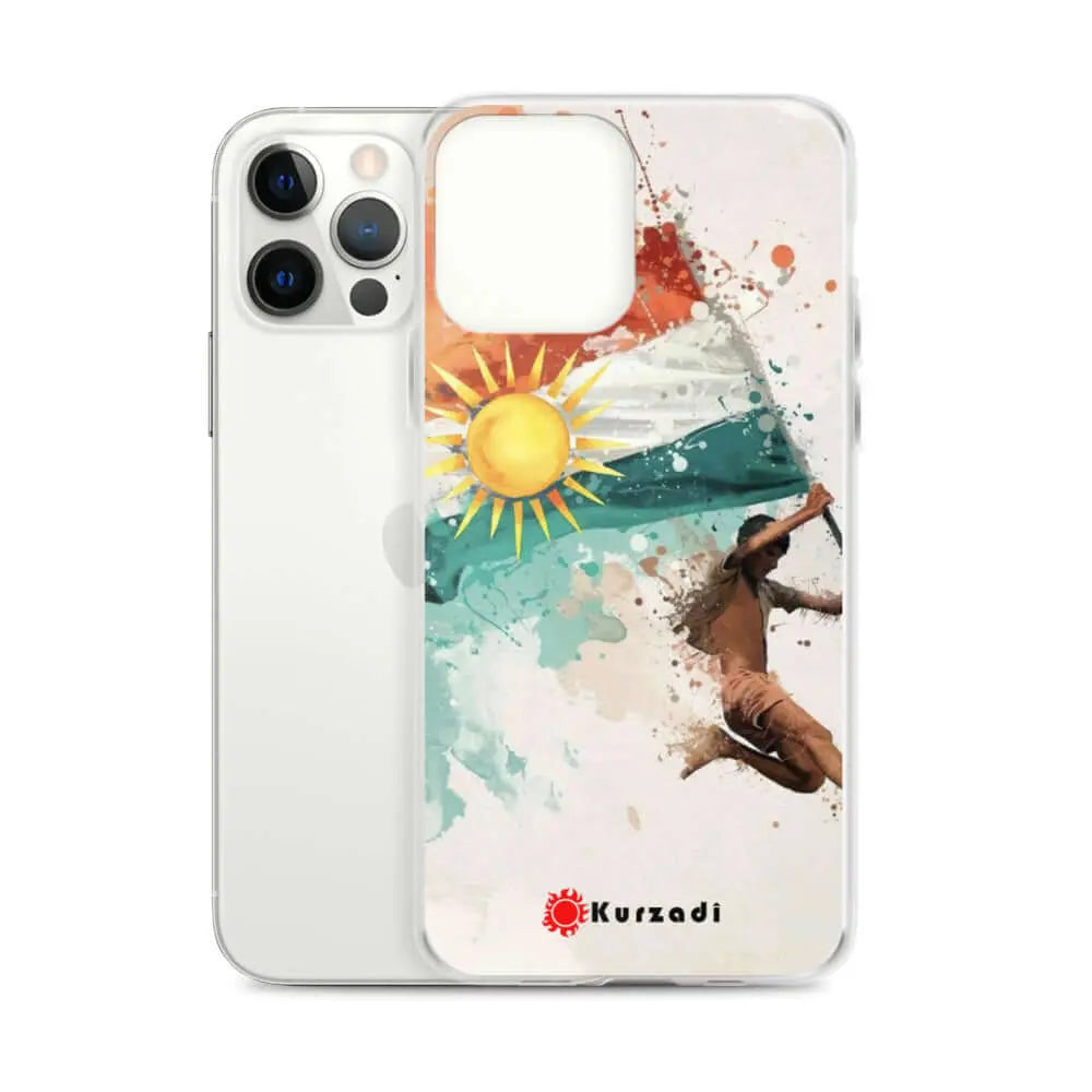 Kurdistan Flag Art - iPhone Case / Schutzhülle / Handy Cover Kurdish Fanshop
